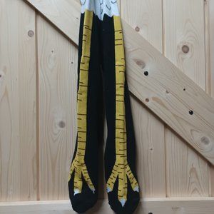 Gmoka Knee High Bird leg socks (One size)